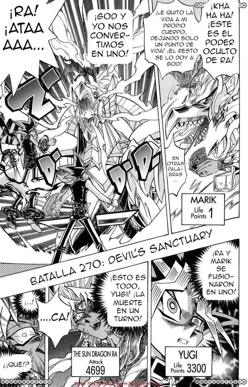 Yu-Gi-Oh! Capítulo 270 en Línea - página 1