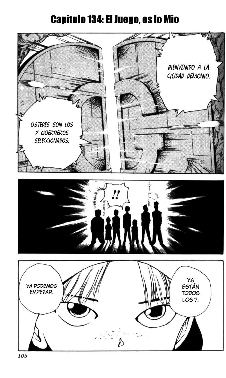 Yu Yu Hakusho Capítulo 134 en Línea - página 1