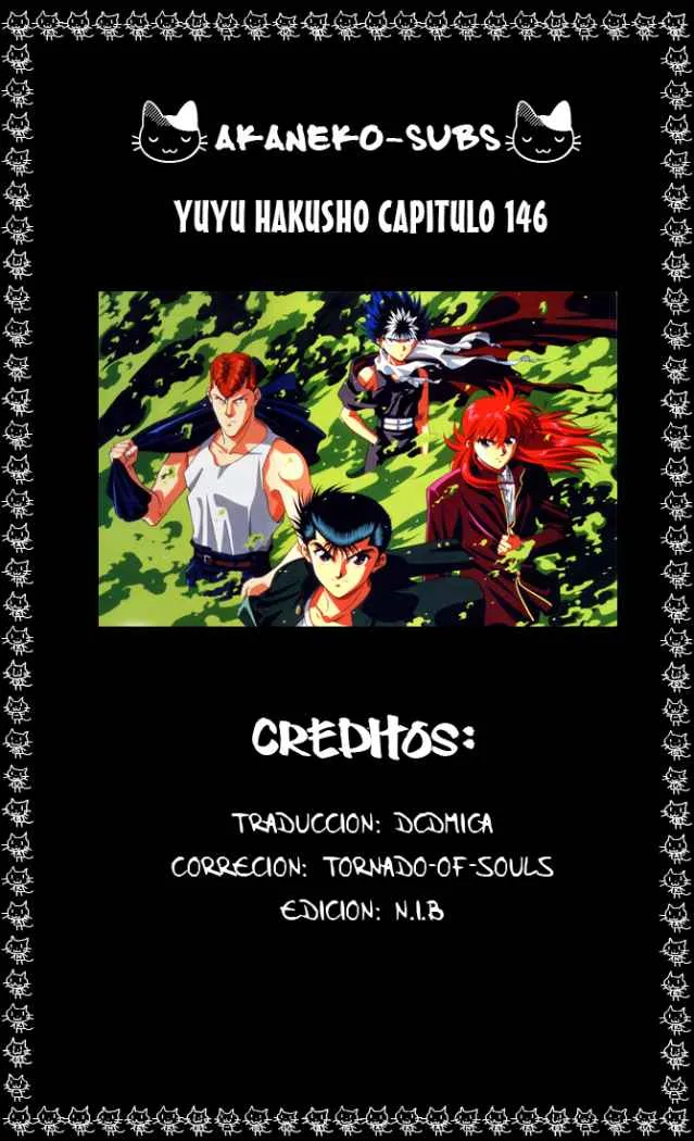 Yu Yu Hakusho Capítulo 146 en Línea - página 1