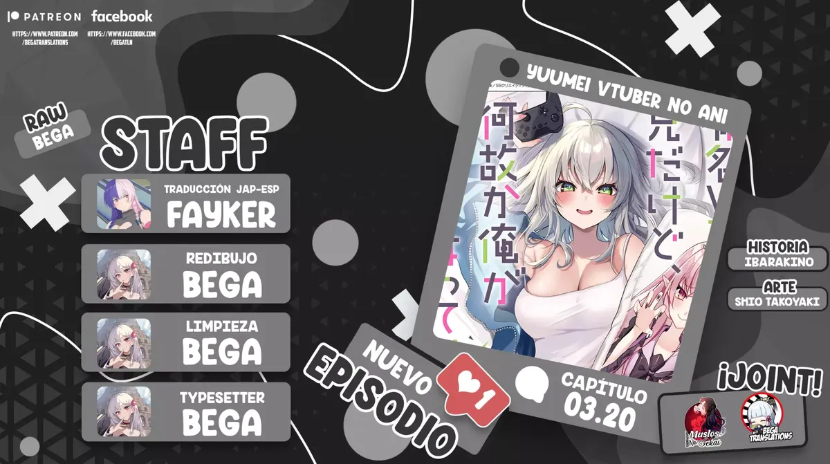 Yumei Vtuber no ani Dakedo, Naze ka Ore ga Yumei ni Natteita Capítulo 3.2 en Línea - página 1
