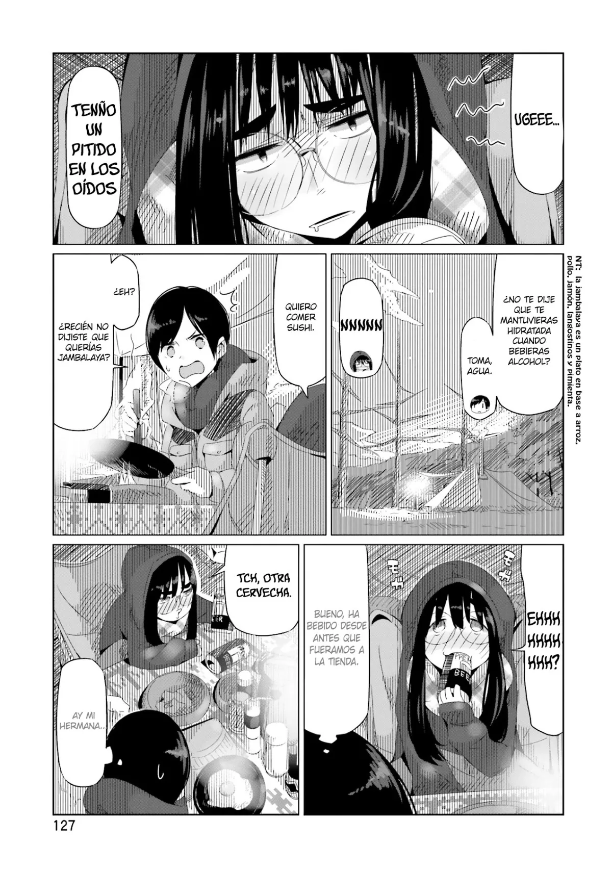 Yurucamp Capítulo 12 en Línea - página 1