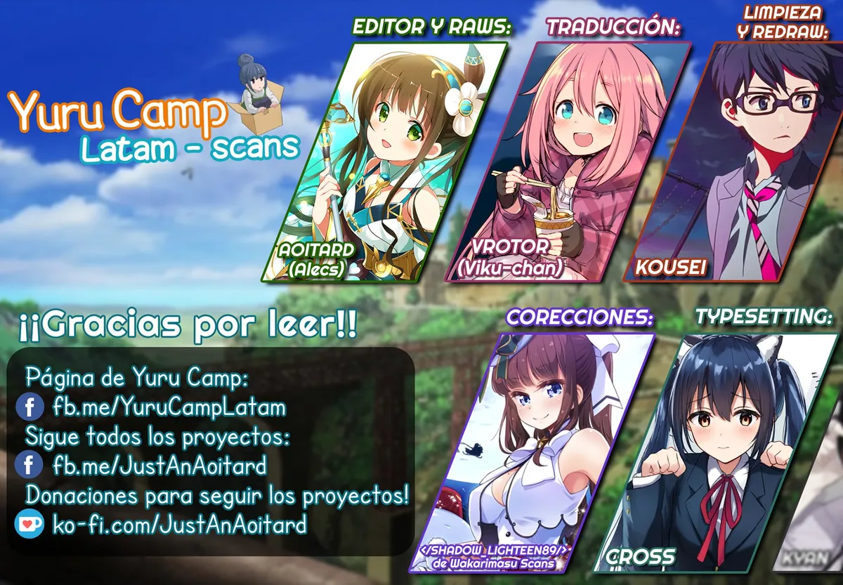 Yurucamp Capítulo 35 en Línea - página 1