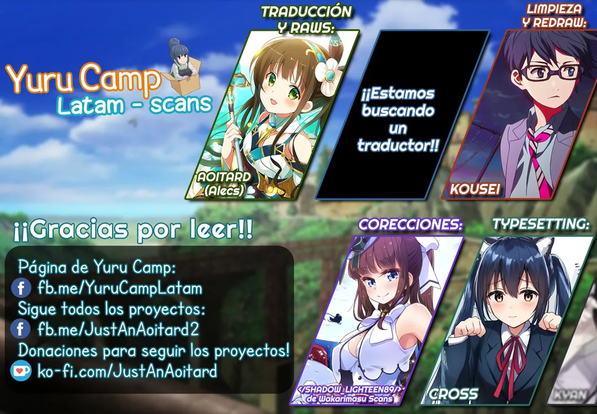 Yurucamp Capítulo 45 en Línea - página 1