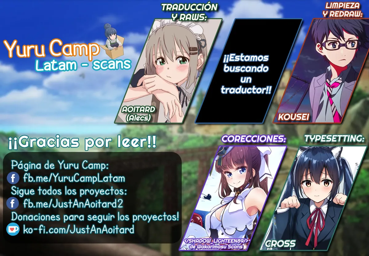 Yurucamp Capítulo 46 en Línea - página 1
