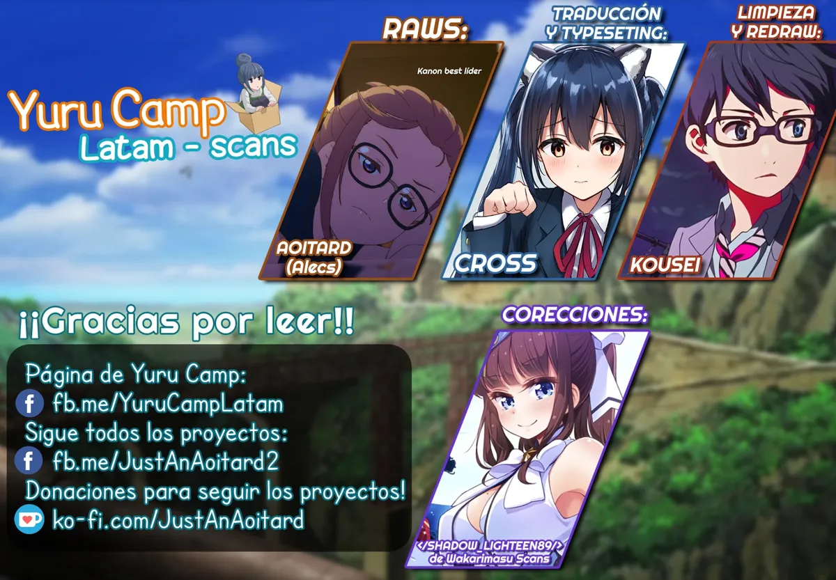 Yurucamp Capítulo 52 en Línea - página 1