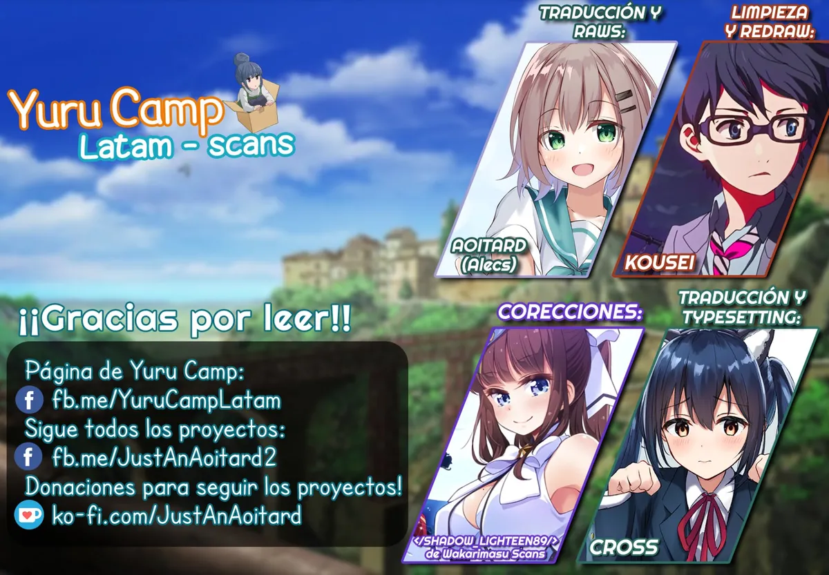 Yurucamp Capítulo 55 en Línea - página 1