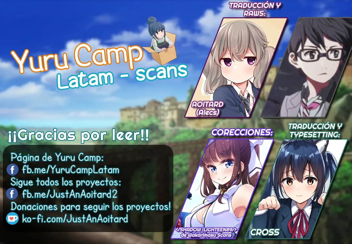 Yurucamp Capítulo 57.5 en Línea - página 1
