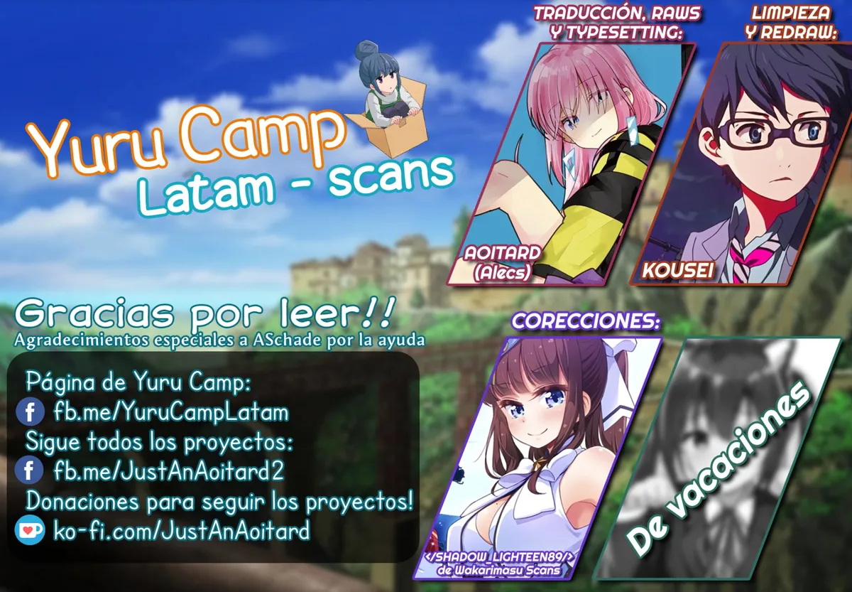 Yurucamp Capítulo 59 en Línea - página 1