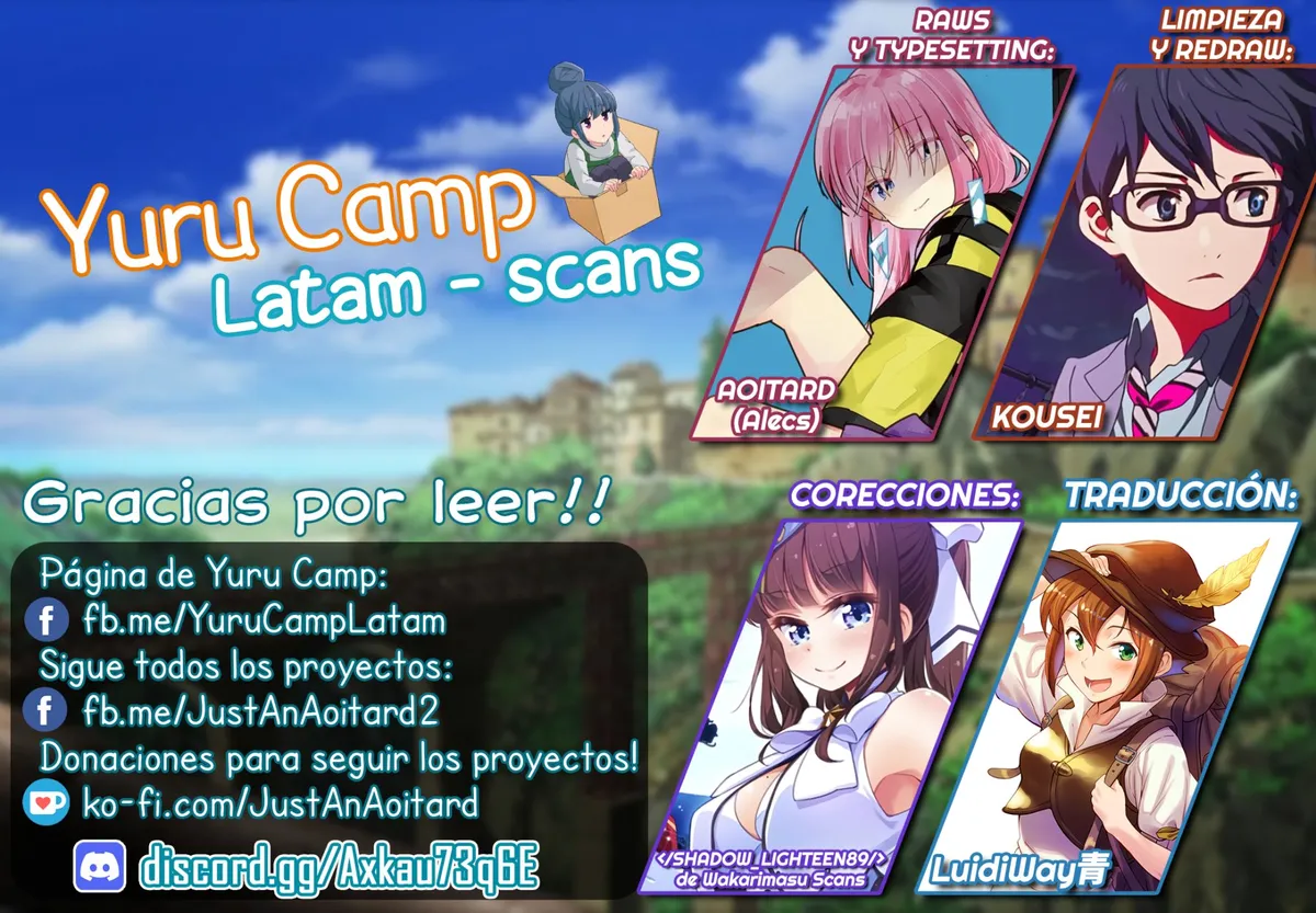 Yurucamp Capítulo 60 en Línea - página 1
