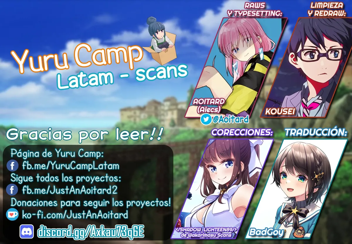 Yurucamp Capítulo 61 en Línea - página 1