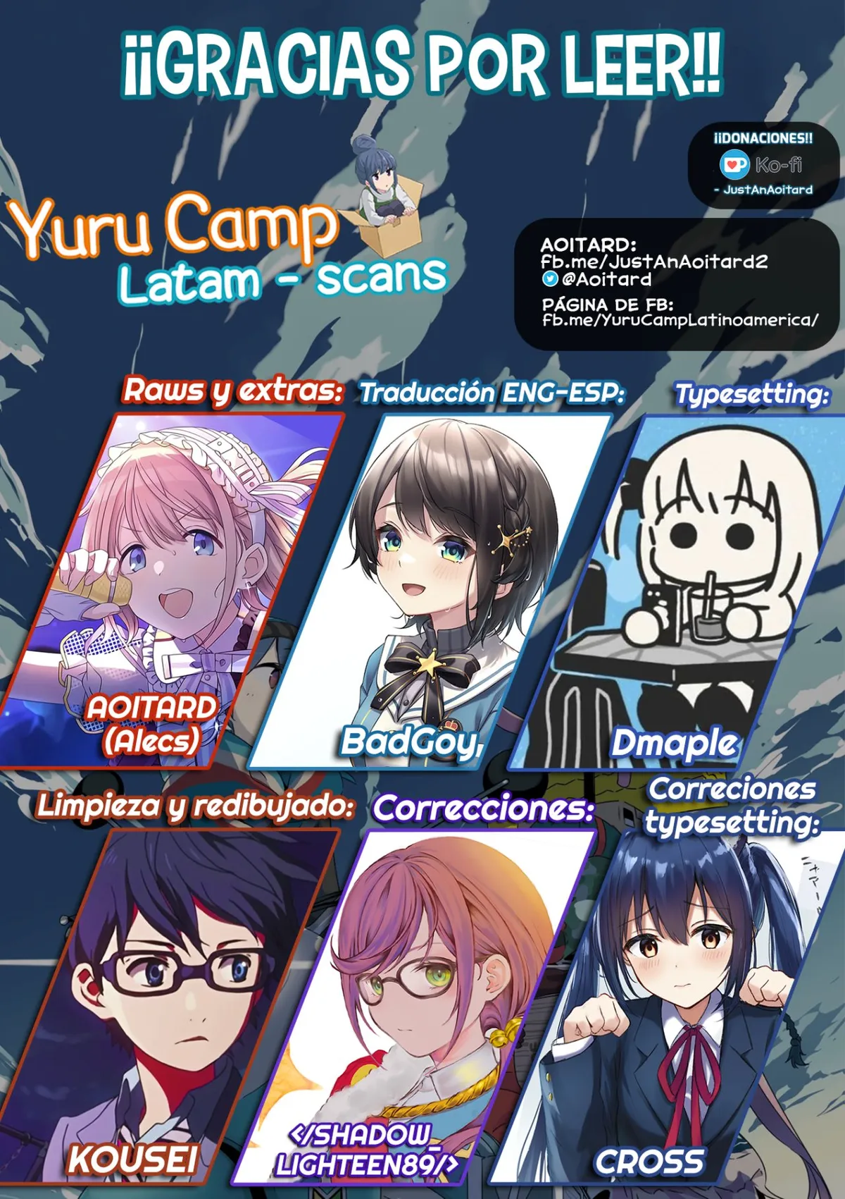 Yurucamp Capítulo 62 en Línea - página 1