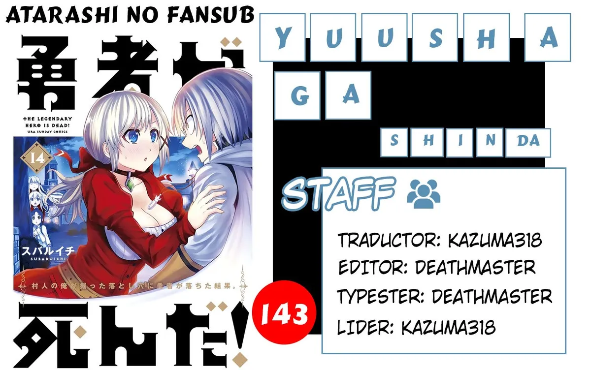 Yuusha ga Shinda! Murabito no Ore ga Hotta Otoshiana ni Yuusha ga Ochita Kekka Capítulo 143 en Línea - página 1