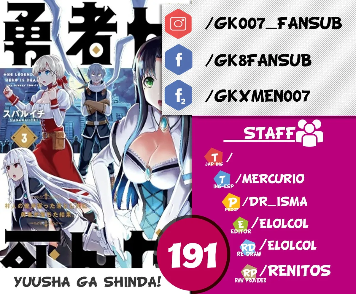 Yuusha ga Shinda! Murabito no Ore ga Hotta Otoshiana ni Yuusha ga Ochita Kekka Capítulo 191 en Línea - página 1