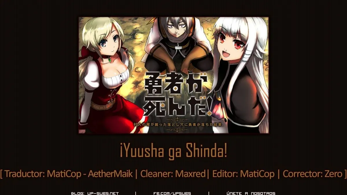 Yuusha ga Shinda! Murabito no Ore ga Hotta Otoshiana ni Yuusha ga Ochita Kekka Capítulo 85 en Línea - página 1