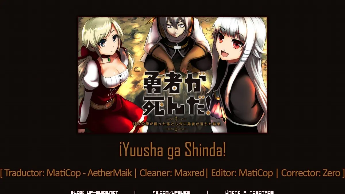 Yuusha ga Shinda! Murabito no Ore ga Hotta Otoshiana ni Yuusha ga Ochita Kekka Capítulo 96 en Línea - página 1