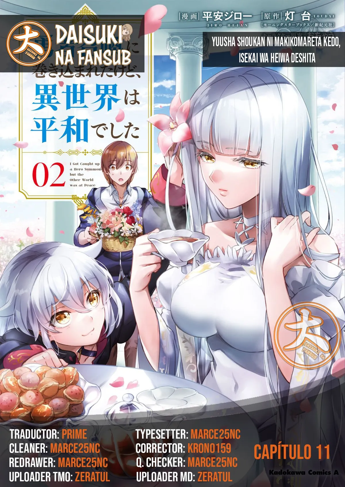 Yuusha Shoukan ni Makikomareta kedo, Isekai wa Heiwa deshita Capítulo 11 en Línea - página 1