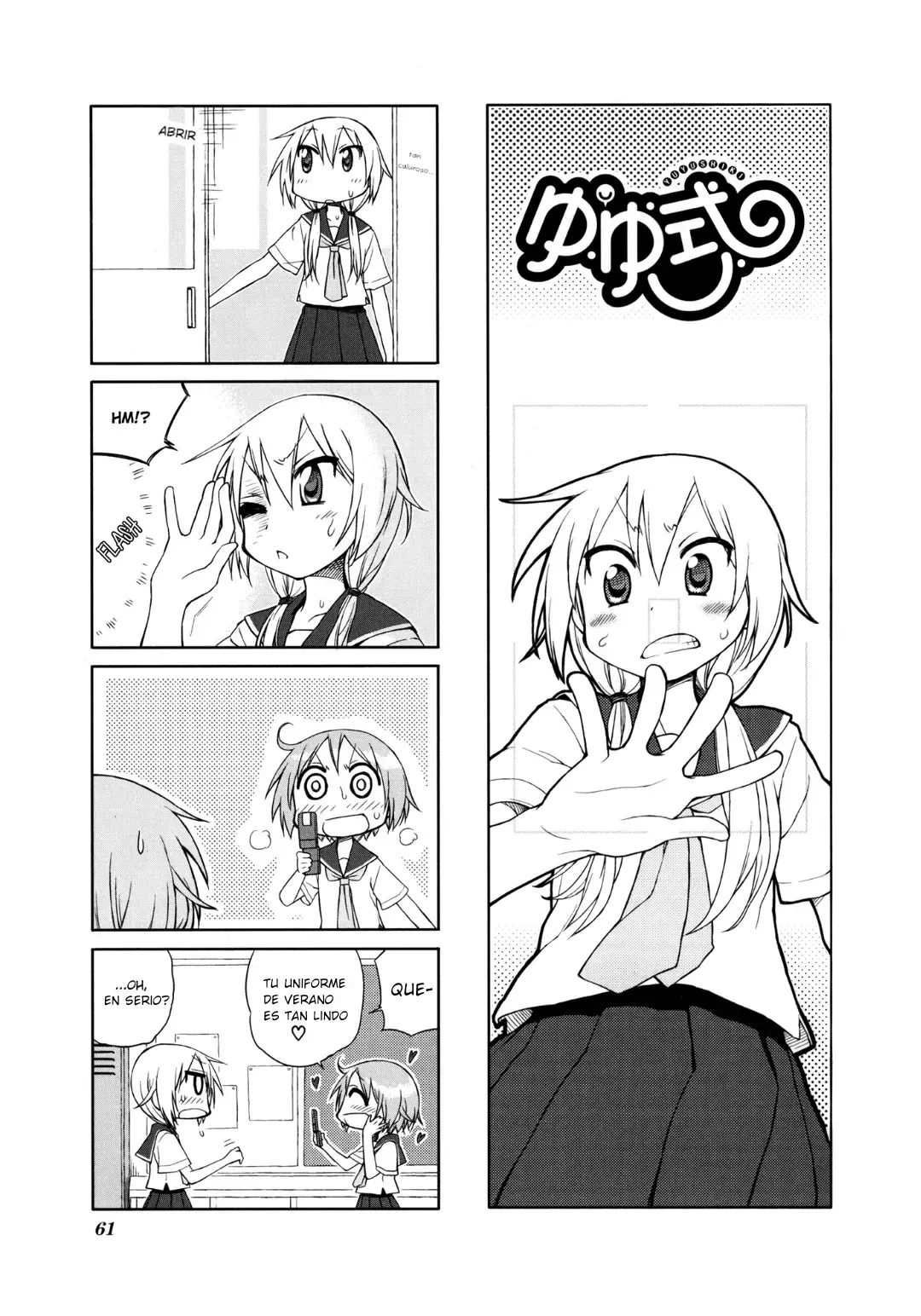 Yuyushiki Capítulo 9 en Línea - página 1