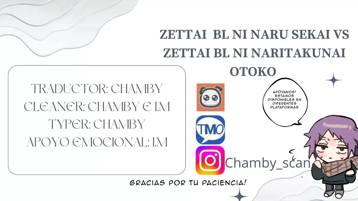 Zettai BL ni Naru Sekai VS Zettai BL ni Naritakunai Otoko Capítulo 40 en Línea - página 1